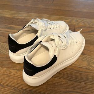 Alexander McQueen white sneakers